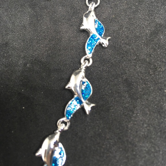 Dolphin Opal Anklet/ bracelet - Picture 4 of 7
